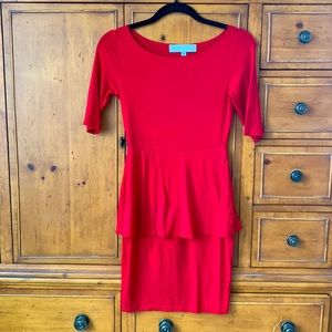 Super cute peplum dress